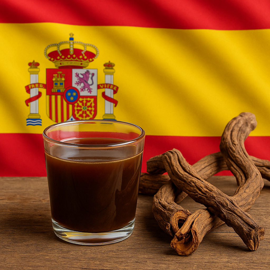 Spanish flag and ayahuasca