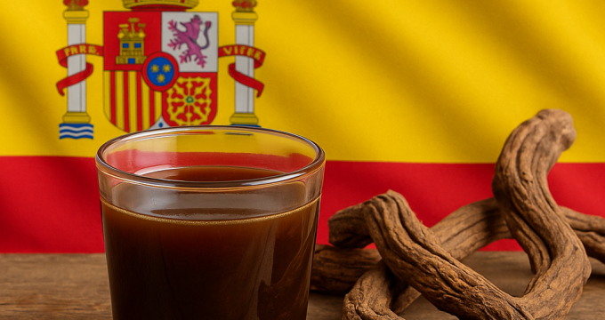 Spanish flag and ayahuasca