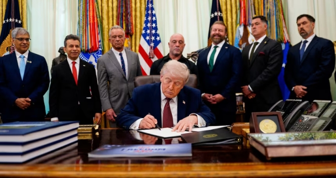 Trump signing executive order